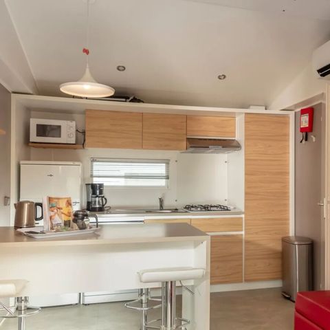 Stacaravan 5 personen - Premium 2 slaapkamers