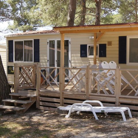 Stacaravan 6 personen - Comfort 3 slaapkamers