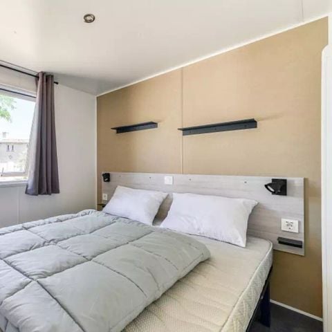 Stacaravan 4 personen - Mobile-home | Premium | 2 Slaapkamers | 4 Pers. | Terras Lounge | 1 Badkamer | Air-con.