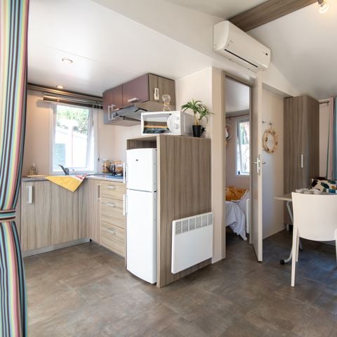 Stacaravan 4 personen - Riviera STANDARD Airconditioning.