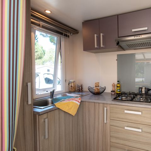 Stacaravan 4 personen - Riviera STANDARD Airconditioning.