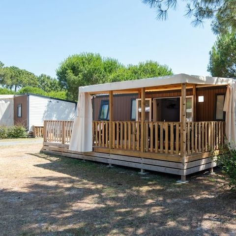 Stacaravan 8 personen - Tribu CONFORT Airconditioning.