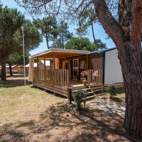 Stacaravan 4 personen - Olbia CONFORT Airconditioning - Voetganger.