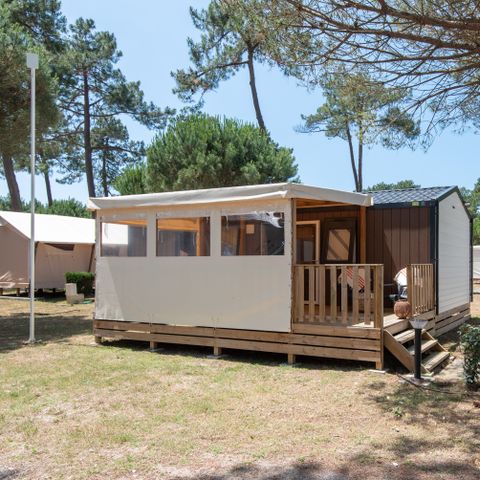 Stacaravan 4 personen - Olbia CONFORT Airconditioning - Voetganger.