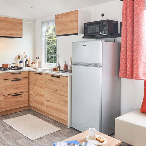 Stacaravan 4 personen - Toscana PREMIUM - Voetgangersgebied