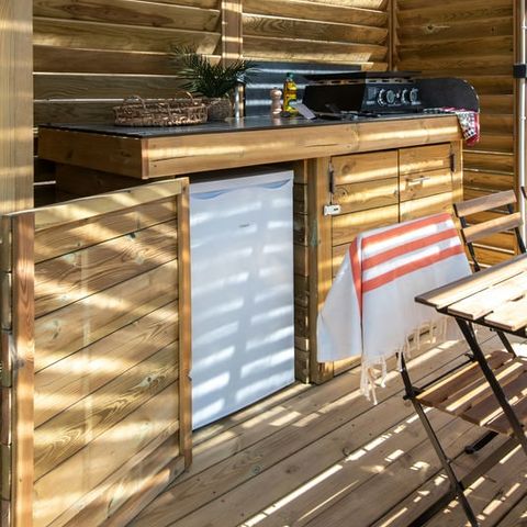 Kampeerplaats - SIGNATURE met terras