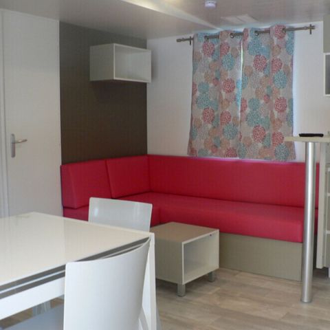 Stacaravan 8 personen - Premium TV 3 slaapkamers 31M2