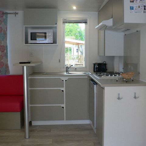 Stacaravan 8 personen - Premium TV 3 slaapkamers 31M2