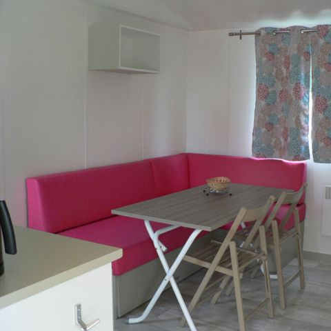 Stacaravan 6 personen - Comfort + TV 2 slaapkamers 26M2