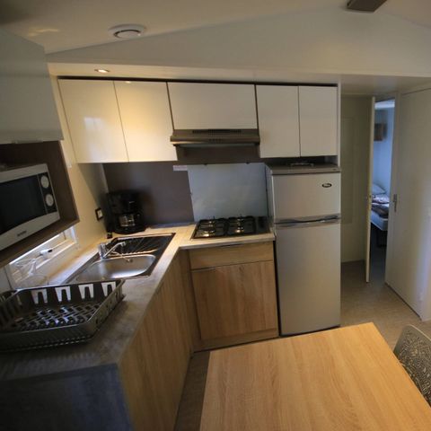 Stacaravan 6 personen - Stacaravan | Comfort | 3 Slaapkamers | 6 Pers. | Verhoogd terras