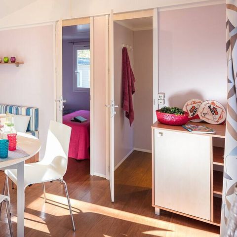 Stacaravan 6 personen - Stacaravan | Klassiek | 2 Slaapkamers | 4/6 Pers. | Verhoogd terras