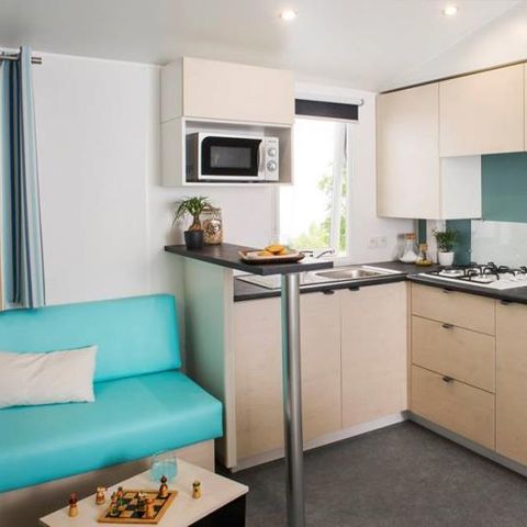 Stacaravan 4 personen - TAMPICO - 2 slaapkamers - ZATERDAG