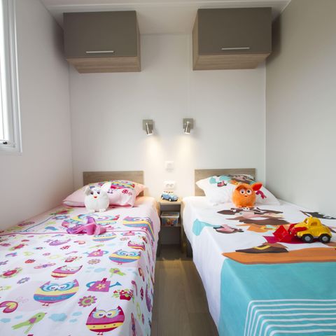 Stacaravan 6 personen - MEXICO CITY - 2 slaapkamers - ZONDAG