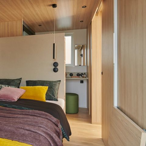 Stacaravan 4 personen - TULUM, LUXE - 2 Slaapkamers - ZONDAG