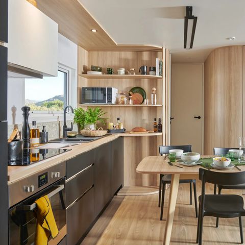 Stacaravan 4 personen - TULUM, LUXE - 2 Slaapkamers - ZONDAG