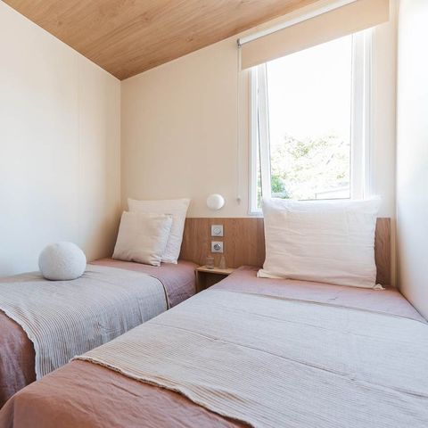 Stacaravan 4 personen - RIO - 2 slaapkamers - ZATERDAG