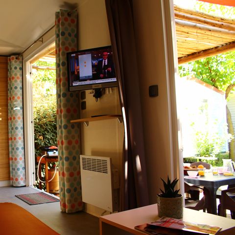 Stacaravan 6 personen - YUCATAN - 2 slaapkamers - ZATERDAG