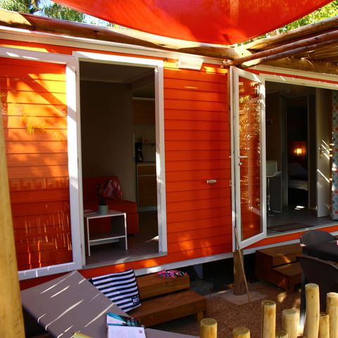 Stacaravan 6 personen - YUCATAN - 2 Slaapkamers - ZONDAG
