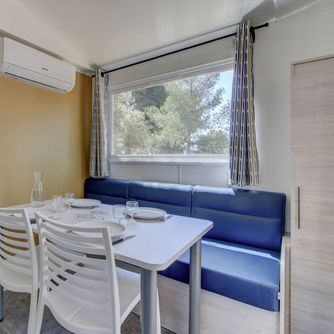 Stacaravan 6 personen - Mobile-home | Comfort | 2 Slaapkamers | 4/6 Pers. | Terras Single | Air-con.