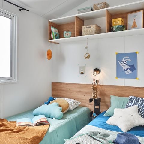 Stacaravan 6 personen - Venezia CONFORT Airconditioning.