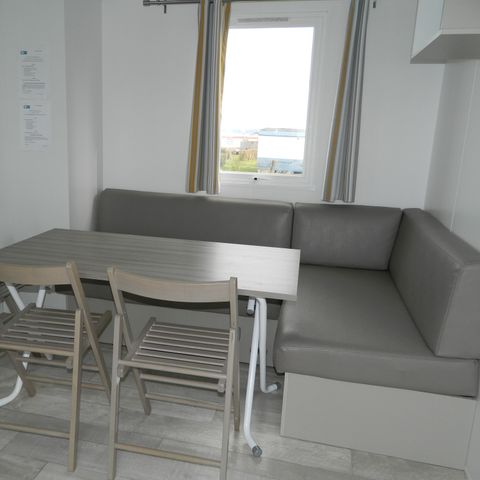 Stacaravan 6 personen - COMFORT - TV