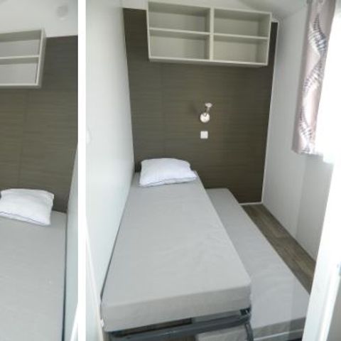Stacaravan 8 personen - Comfort-stacaravan 36 m² (4 slaapkamers) + terras, 8 personen