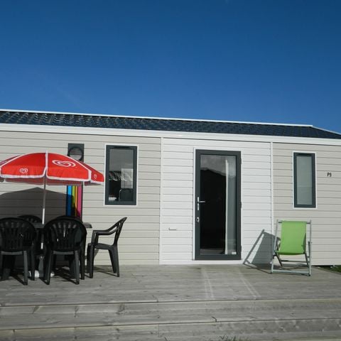 Stacaravan 6 personen - Stacaravan Comfort 25 tot 36 m² (2 slaapkamers) + terras, 4/6 personen