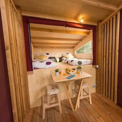 UNIEKE ACCOMMODATIE 2 personen - Cyclo Lodge 8 m² (1 slaapkamer) 2 personen