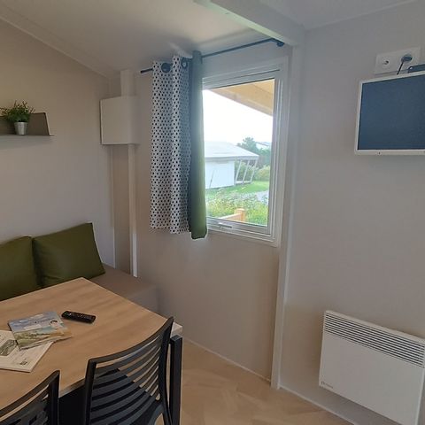 Stacaravan 4 personen - Comfort-stacaravan 20 m² (1 slaapkamer) + terras, 2/4 personen