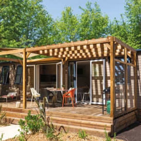 Stacaravan 6 personen - Cottage 6p 3ch Premium