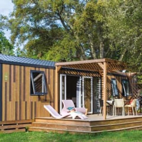 Stacaravan 6 personen - Cottage Mimosas 6p 3bed 2bad Clim Premium
