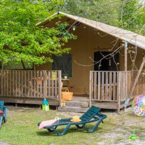 Safaritent 5 personen - Lodge Safari 5p 2bed ****