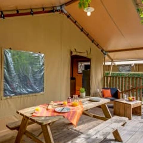 Safaritent 5 personen - Lodge Safari 5p 2bed ****