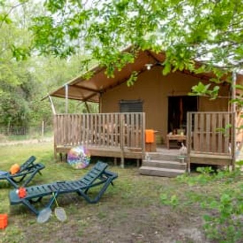 Safaritent 7 personen - Lodge Safari 7p 3ch ****
