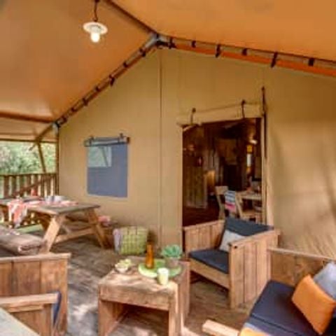 Safaritent 7 personen - Lodge Safari 7p 3ch ****
