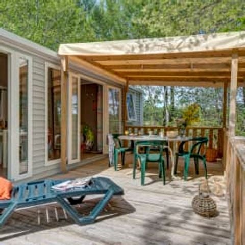 Stacaravan 6 personen - Huisje 6p 3ch 2SdB ****