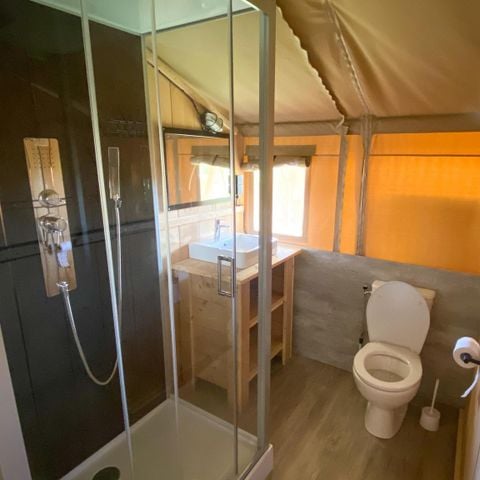Safaritent 5 personen - Safari met sanitair 5 personen VODA