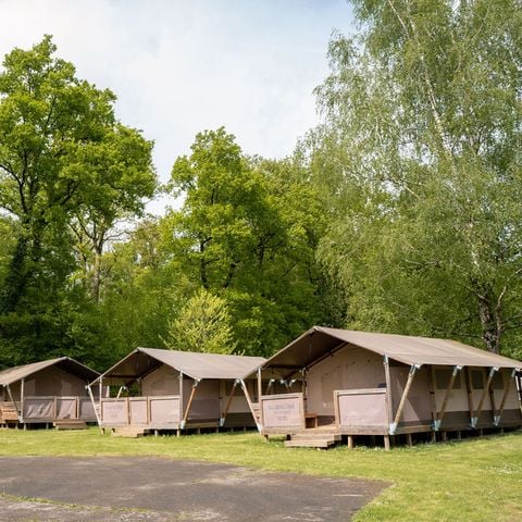 Safaritent 5 personen - incl. sanitair