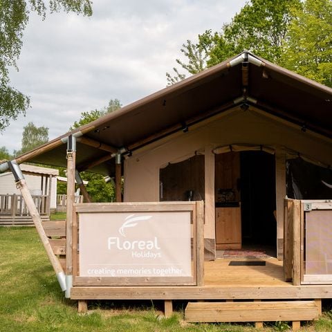 Safaritent 5 personen - incl. sanitair