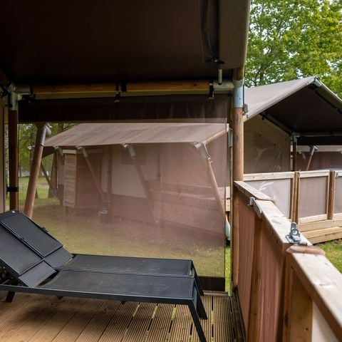 Safaritent 5 personen - incl. sanitair