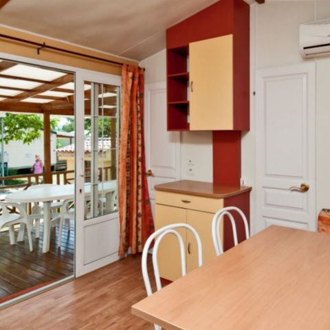Stacaravan 6 personen - Loisir Confort - 3 slaapkamers