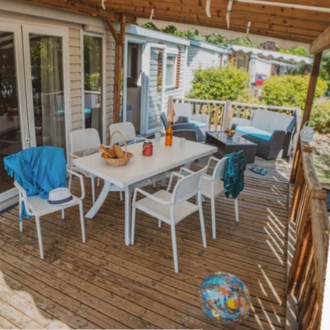 Stacaravan 6 personen - Loisir Prestige 40m² (recreatieruimte 40m²)