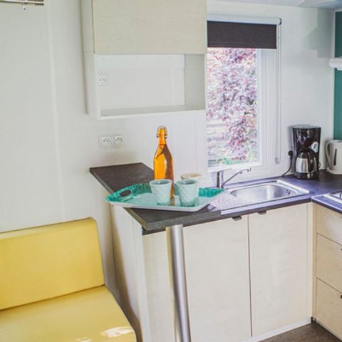Stacaravan 6 personen - Comfort Cottage