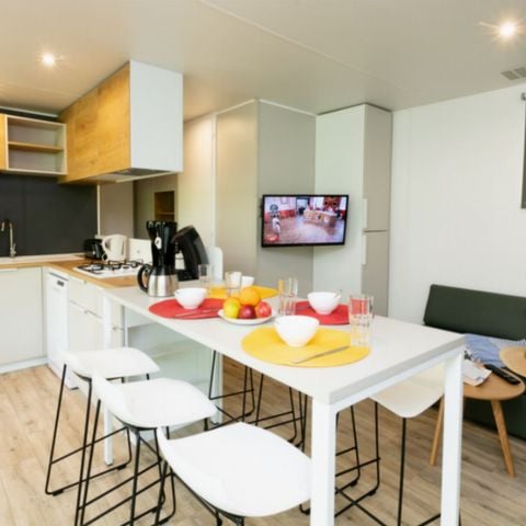 Stacaravan 7 personen - Sunêlia Prestige 40m², 6-7pl - 3ch