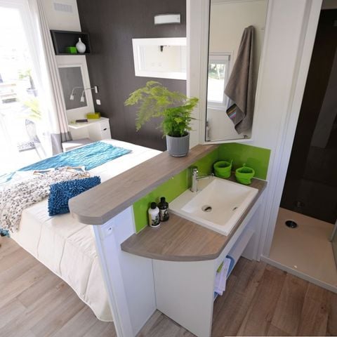 Stacaravan 6 personen - Loisir Prestige Taos 40m² 3bed