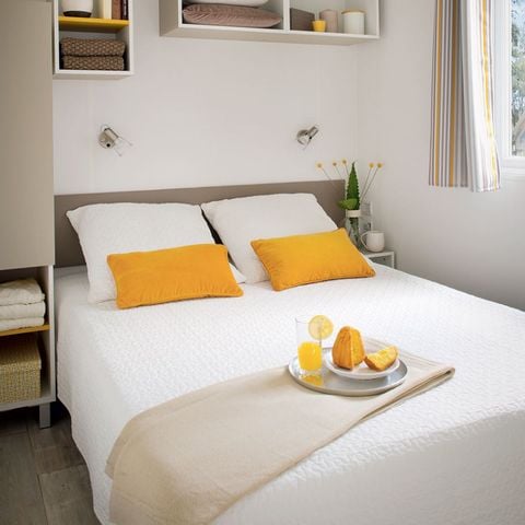 Stacaravan 5 personen - Cottage Confort 27m², 5pl-2ch