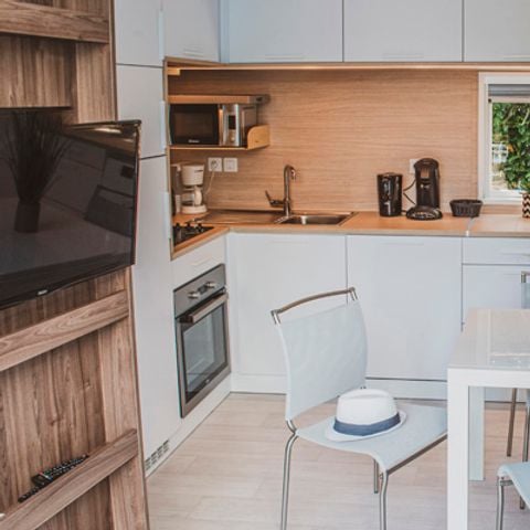 Stacaravan 8 personen - Sunêlia Luxe Taos Suite 59m², 4bed