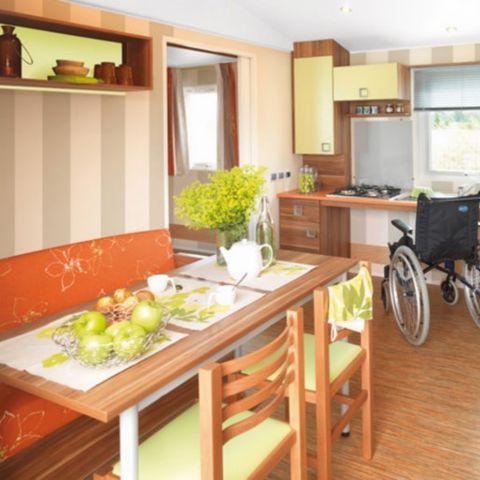 Stacaravan 6 personen - Loisir Confort PMR 32m², 4-6pl-2ch