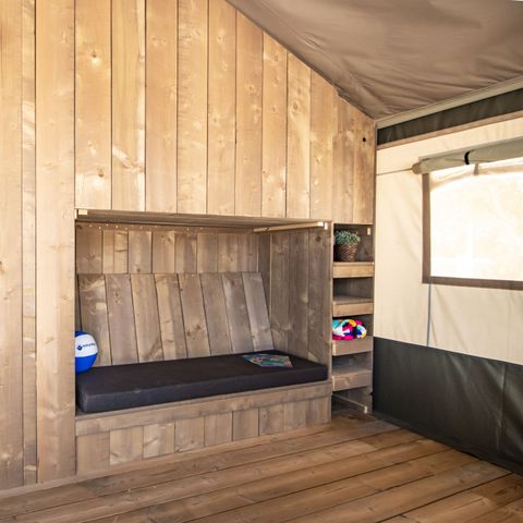 Safaritent 5 personen - Safaritent Bella Vista + sanitair + airco (8P)