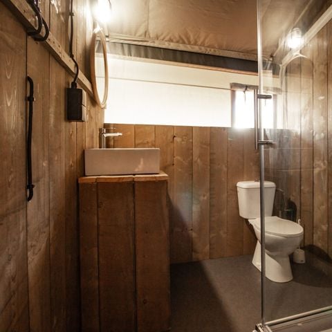 Safaritent 5 personen - Sanitair - Airco - 6P